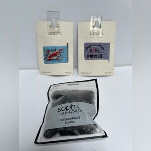 NEW Hair Accessories Sophi Essentials 20 Bobbypins and 500 Elastic Bands